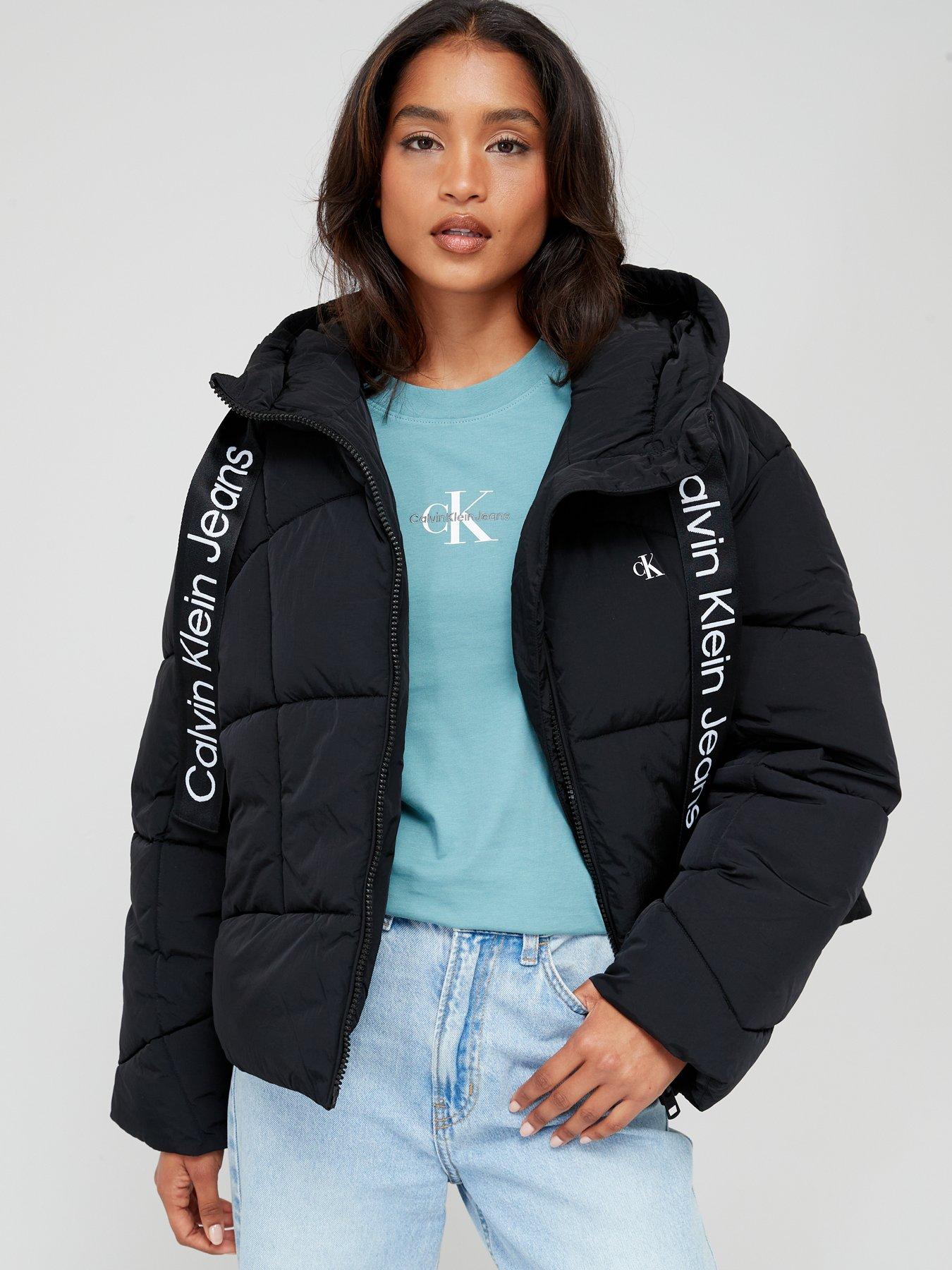 Calvin klein short clearance puffer jacket