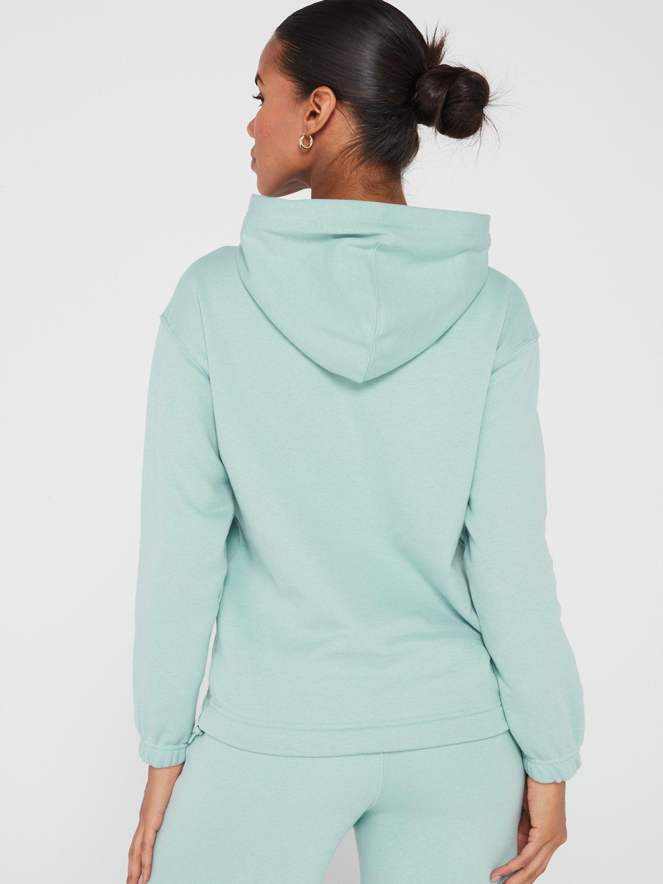 Light Green Pocket Front Hoodie