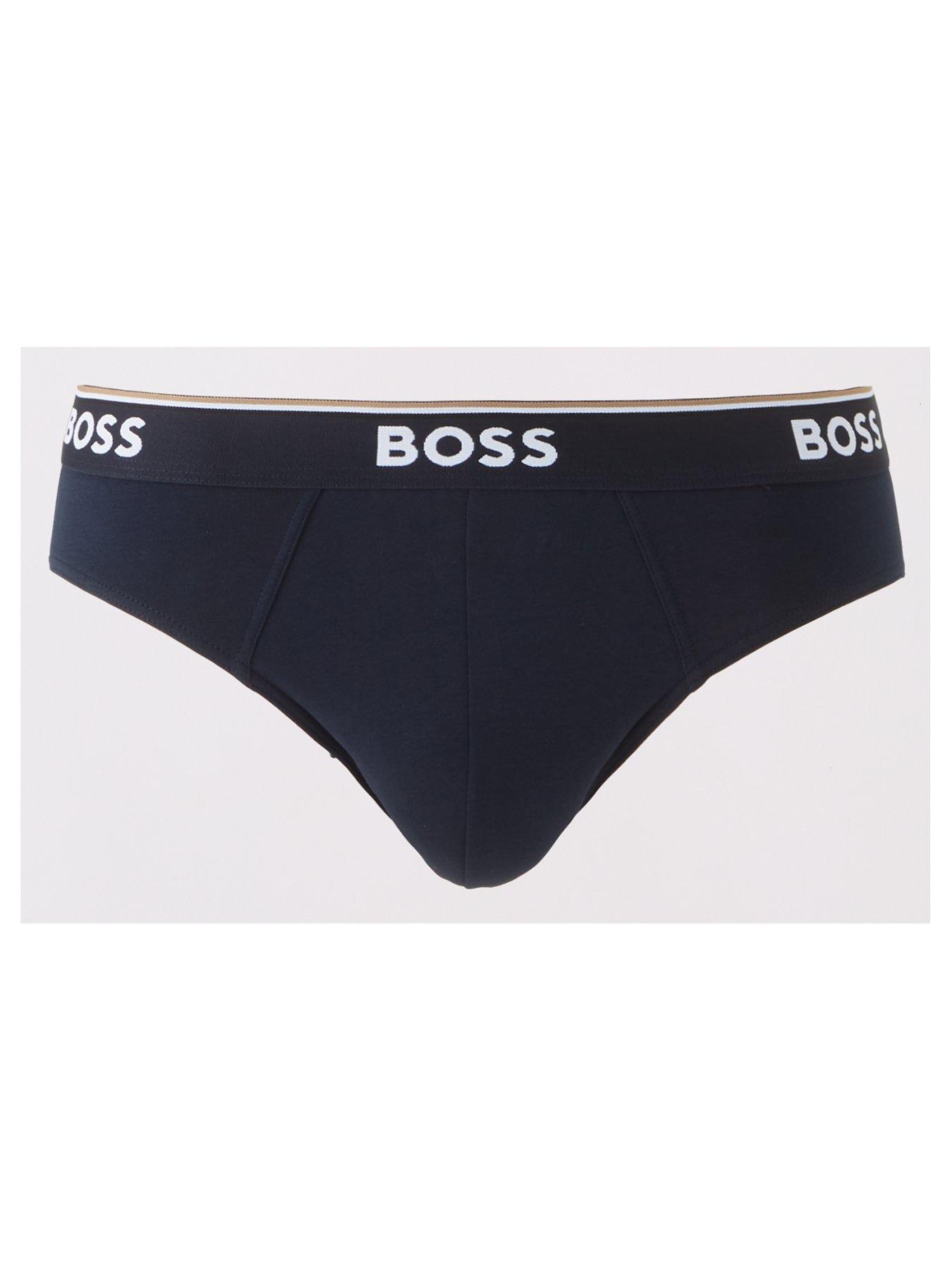 BOSS Bodywear 3 Pack Power Briefs - Multi | Littlewoods.com