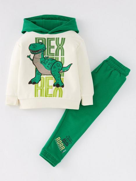 toy-story-rex-2-piece-hoodie-and-joggers-set-green