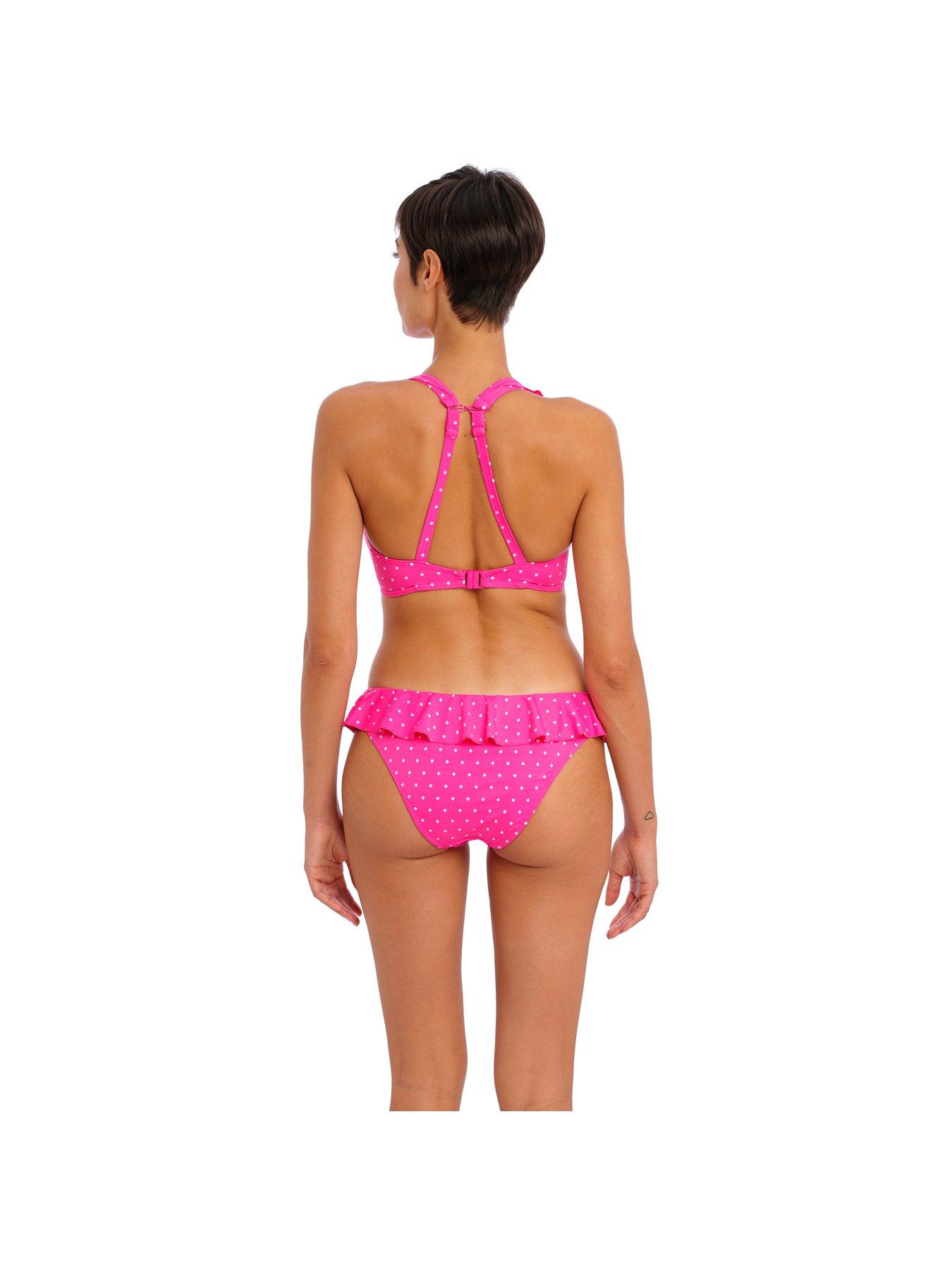  image of freya-jewel-cove-underwired-high-apex-bikini-top-multi