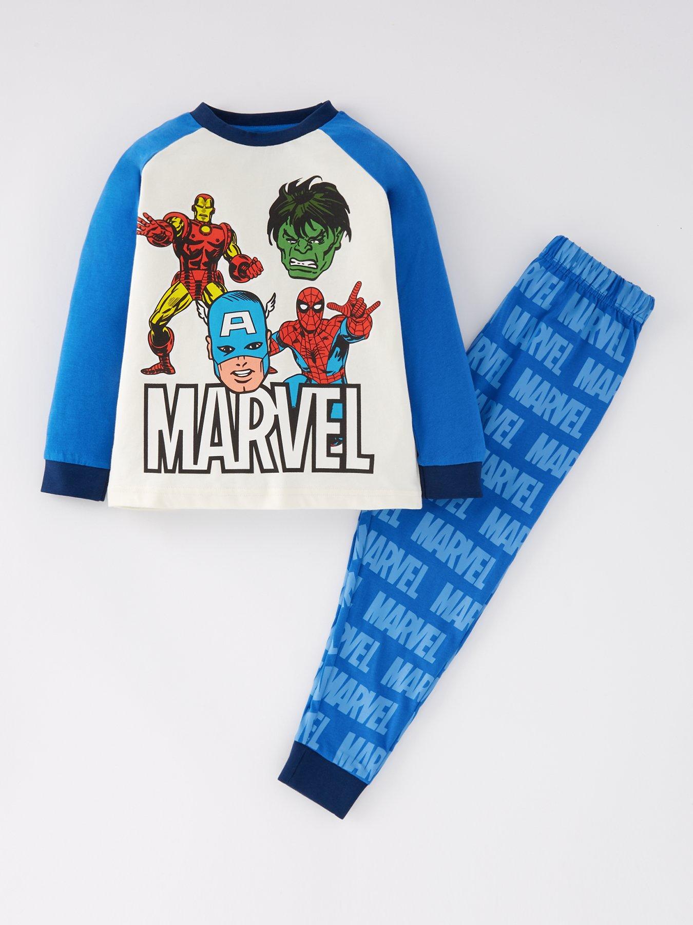 marvel-avengers-raglan-long-sleeves-pyjamas-blue