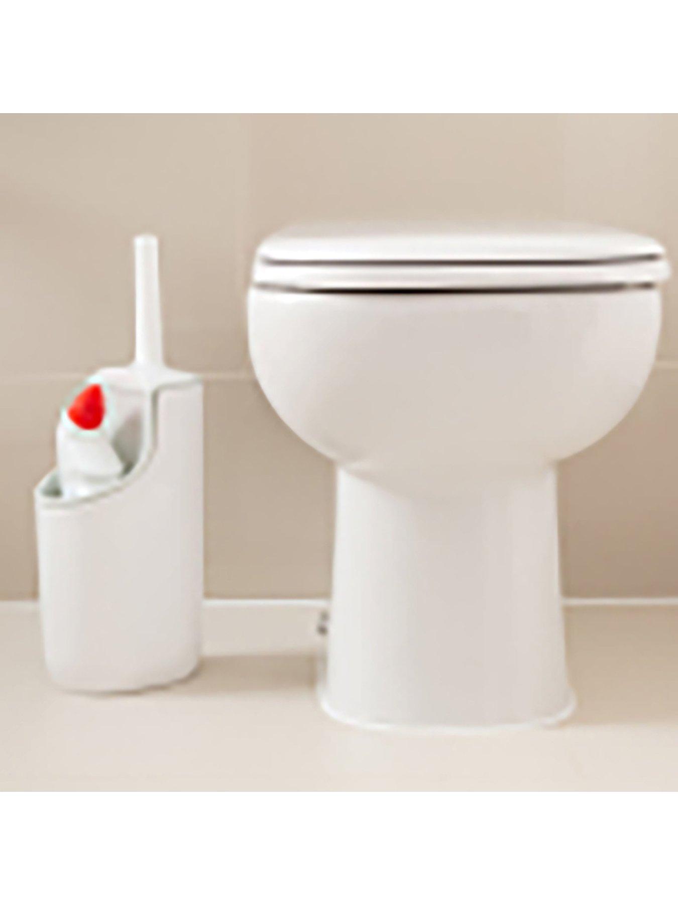 Image 3 of 7 of Addis Premium Closed Toilet Brush &amp; Storage Holder