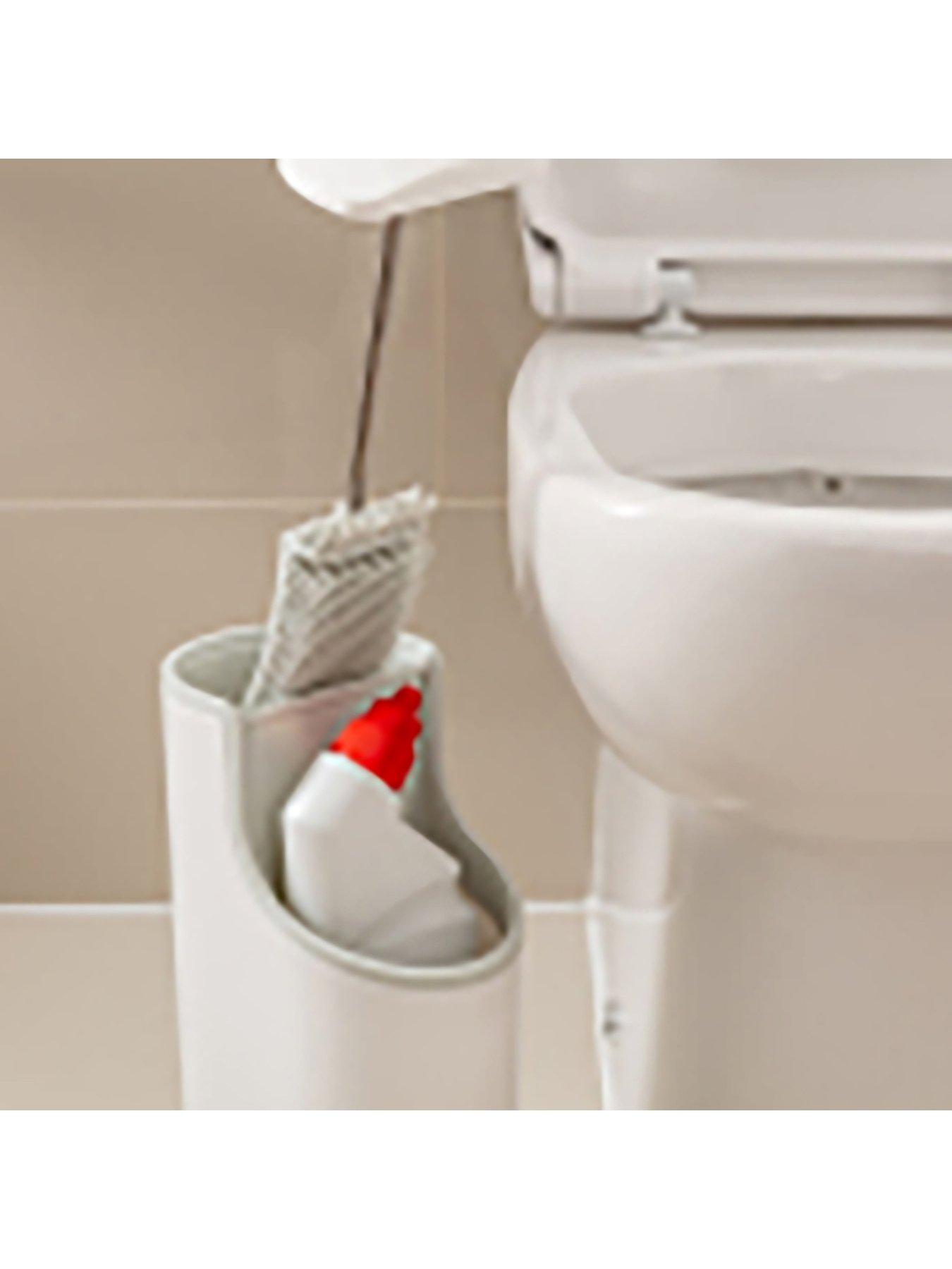 Image 4 of 7 of Addis Premium Closed Toilet Brush &amp; Storage Holder