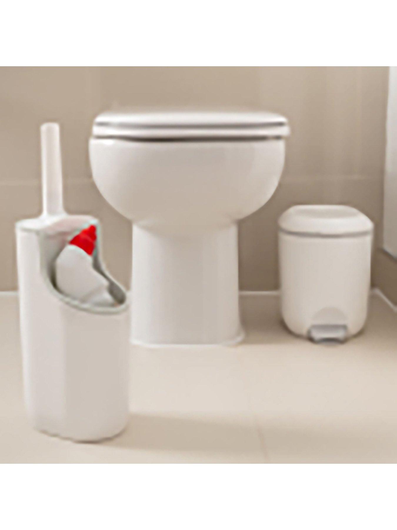 Image 6 of 7 of Addis Premium Closed Toilet Brush &amp; Storage Holder