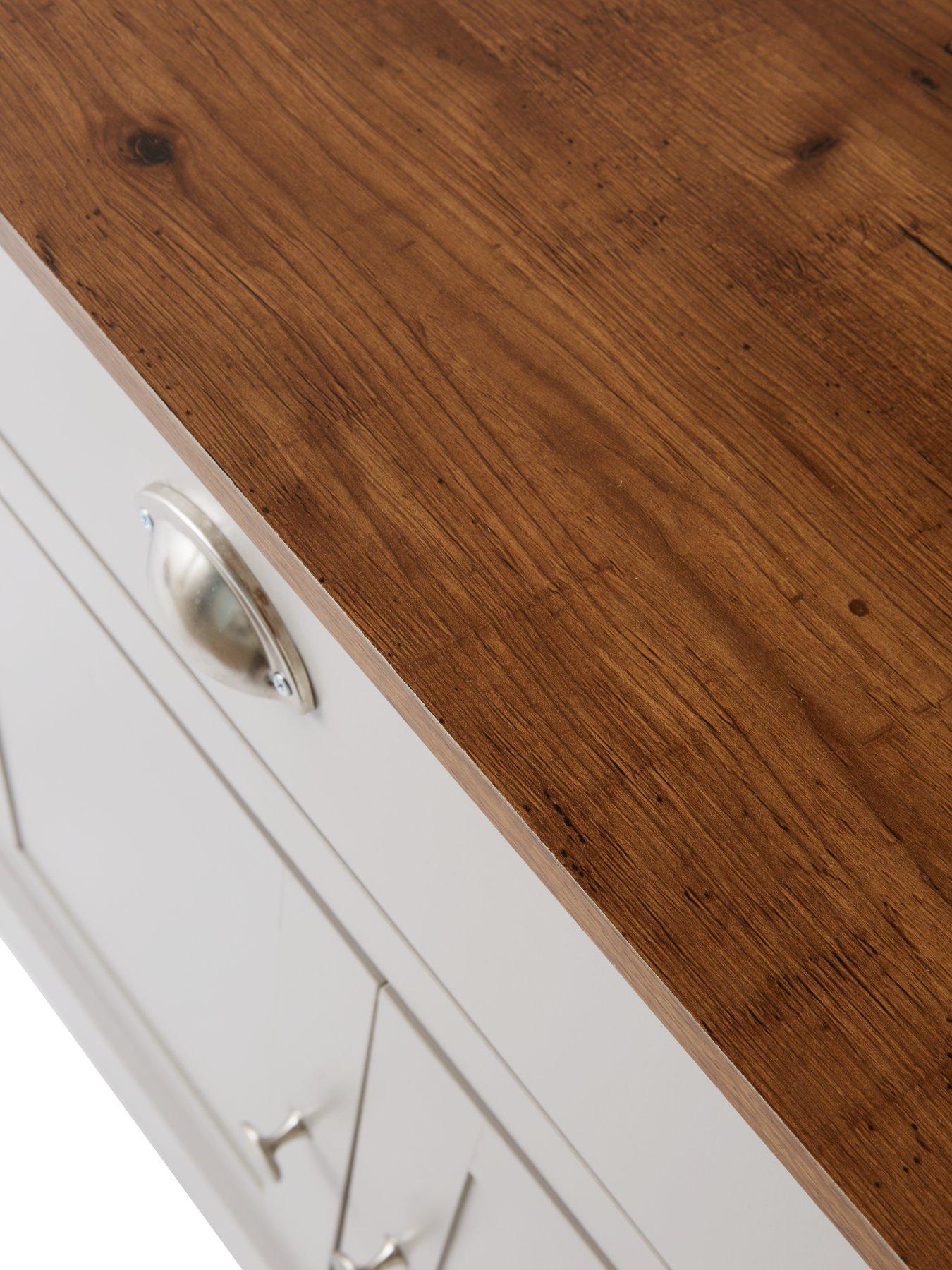 Image 6 of 6 of Very Home Crawford Large Sideboard - Grey/Dark Oak