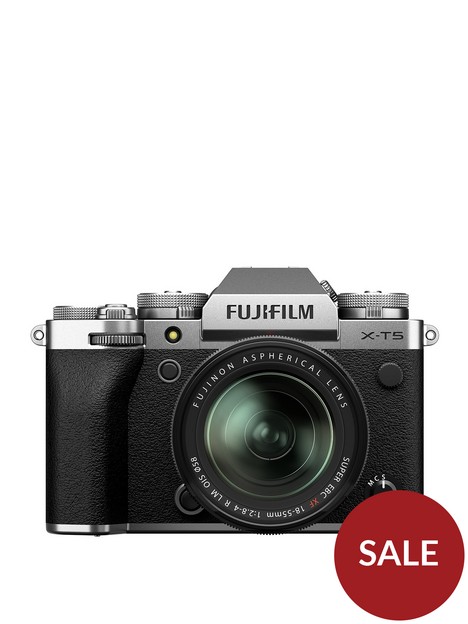 fujifilm-x-t5-mirrorless-digital-camera-withnbspxf18-55mm-f28-4-r-lm-ois-lens-kit-silver