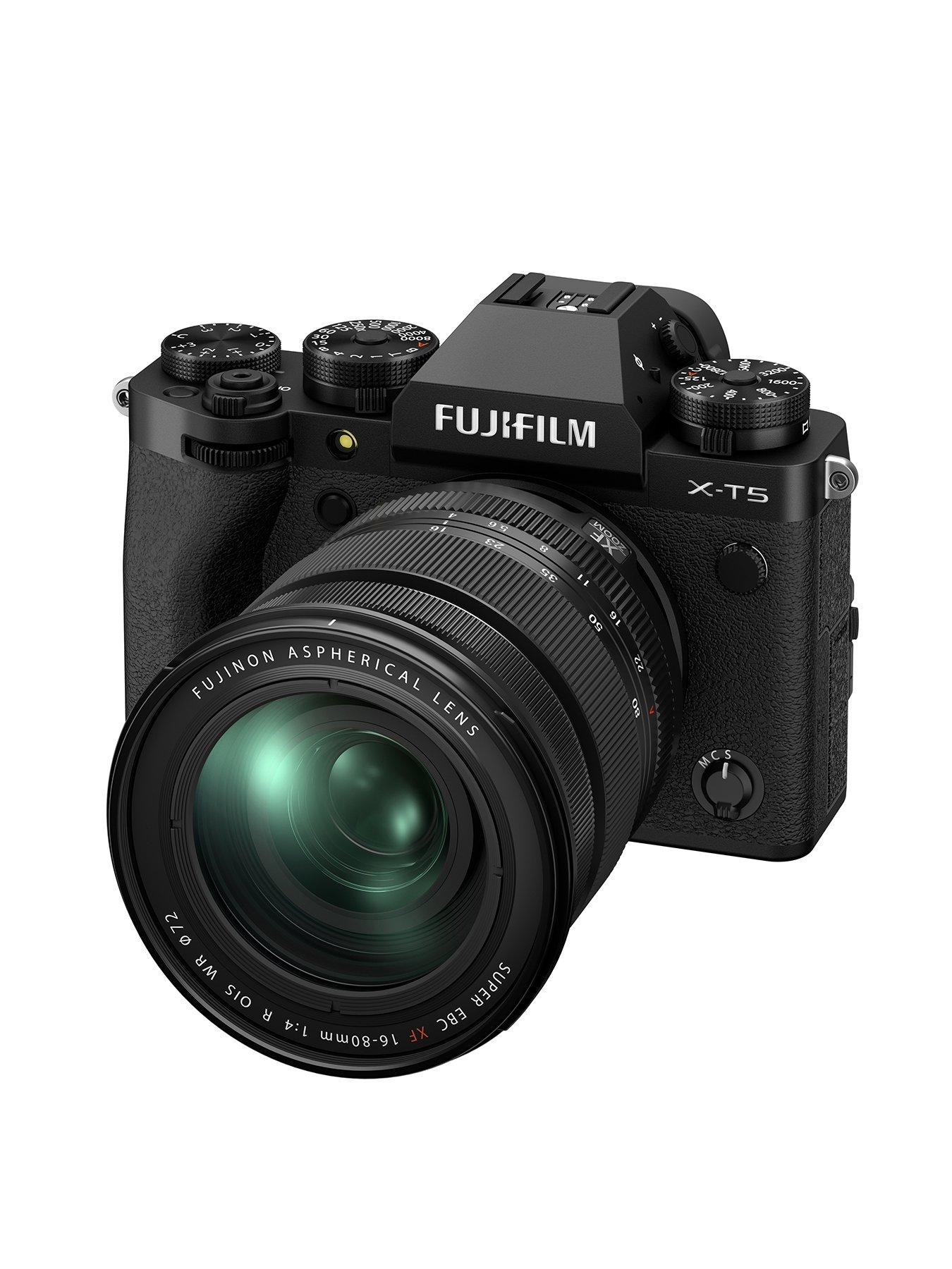  image of fujifilm-x-t5-mirrorless-digital-camera-withnbspxf16-80mm-f4-r-ois-wr-lens-kit-black
