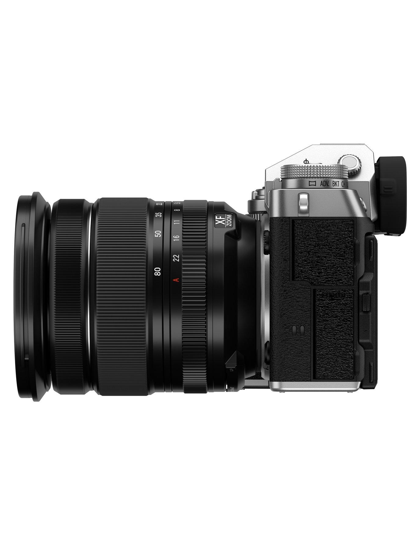  image of fujifilm-x-t5-mirrorless-digital-camera-withnbspxf16-80mm-f4-r-ois-wr-lens-kit-silver