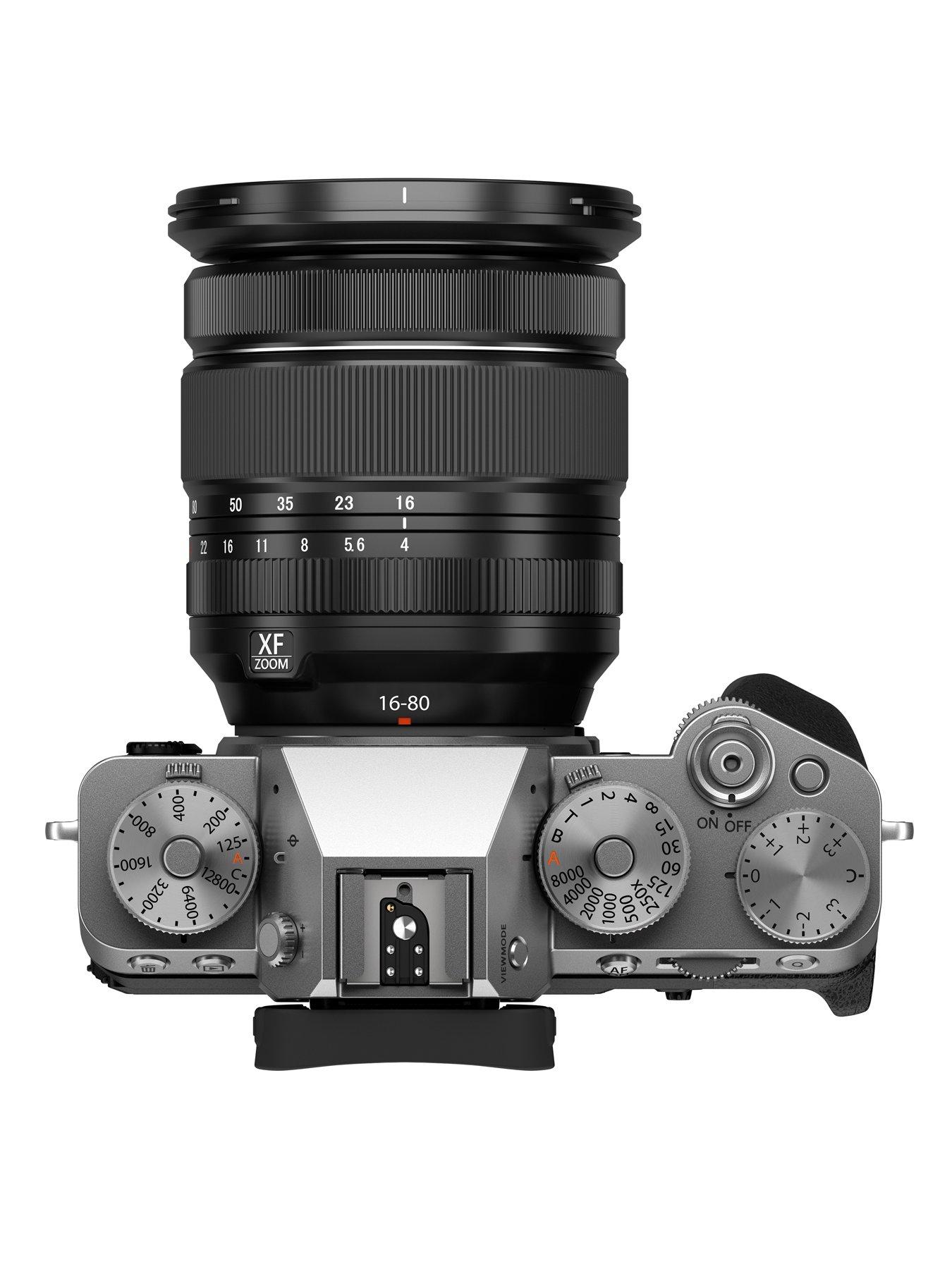 image of fujifilm-x-t5-mirrorless-digital-camera-withnbspxf16-80mm-f4-r-ois-wr-lens-kit-silver