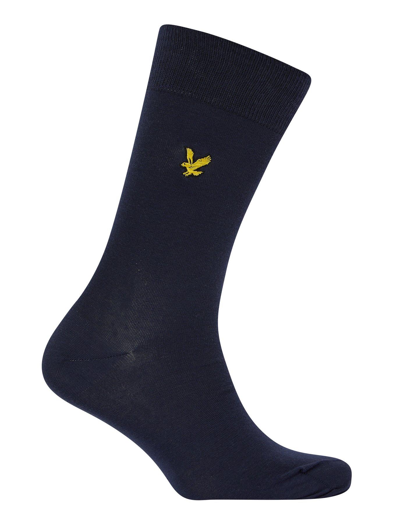  image of lyle-scott-lyle-amp-scott-6-pack-sock-gift-set-multi
