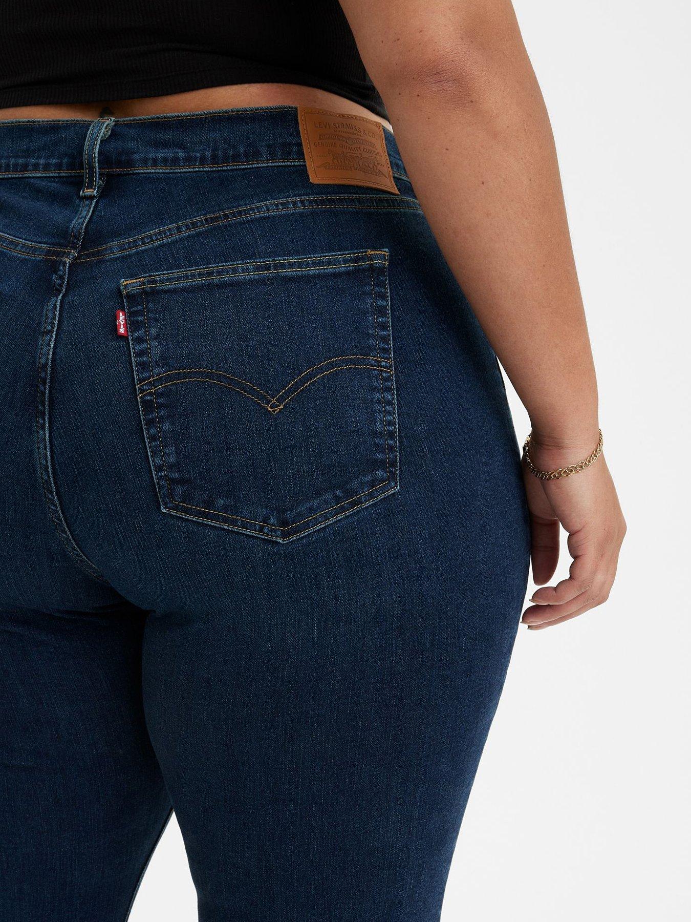 Image 5 of 5 of Levi's Plus 726&trade; Plus High Rise Flare Jeans - Blue Swell