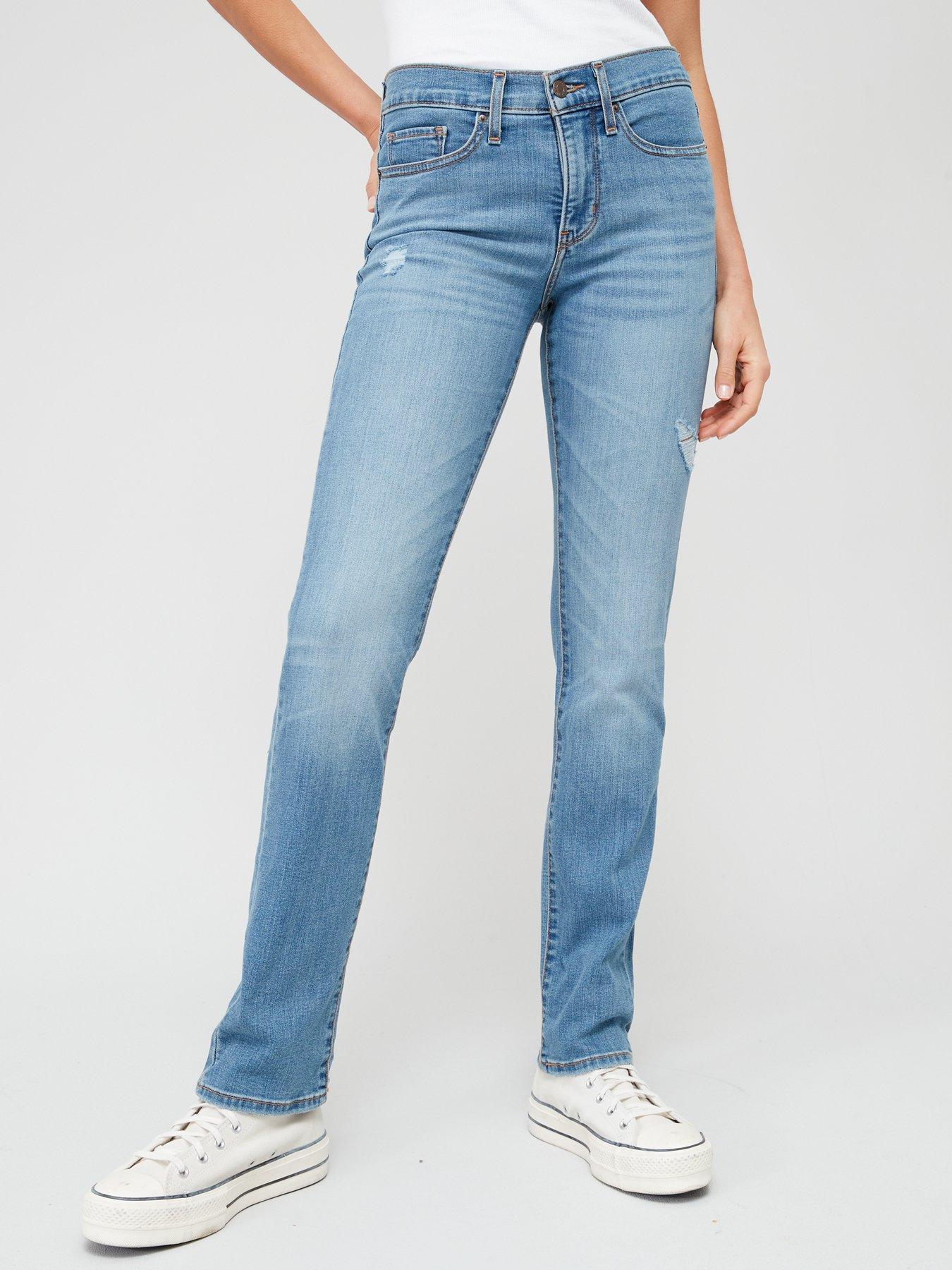 Levi's 314 shaping outlet straight jeans