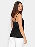  image of long-tall-sally-woven-cami-top-black