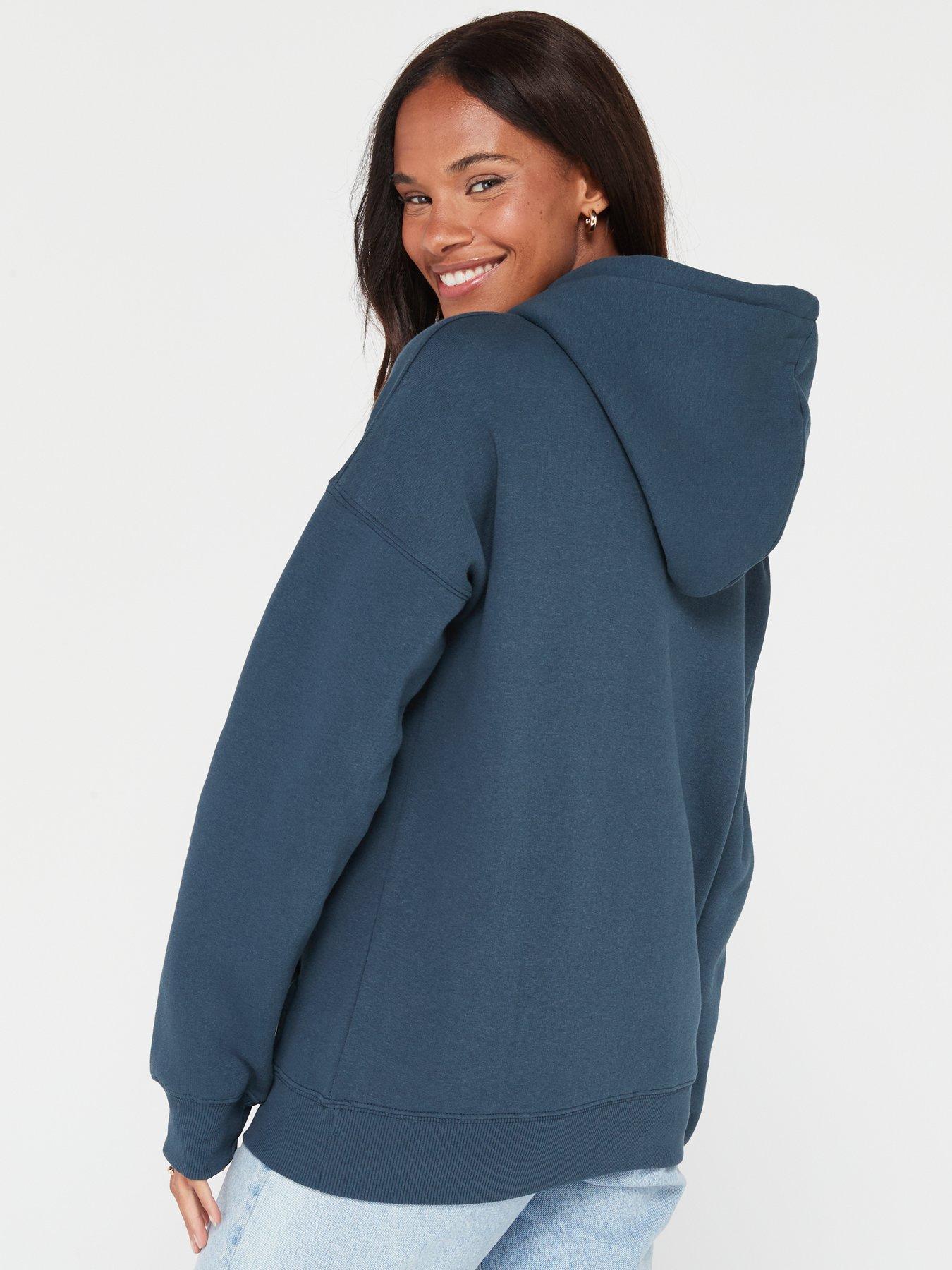 The Essential Oversized Hoodie - Blue