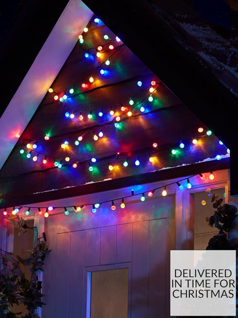 festive-100-multicolour-crackle-ball-indooroutdoor-christmasnbsplights-6m