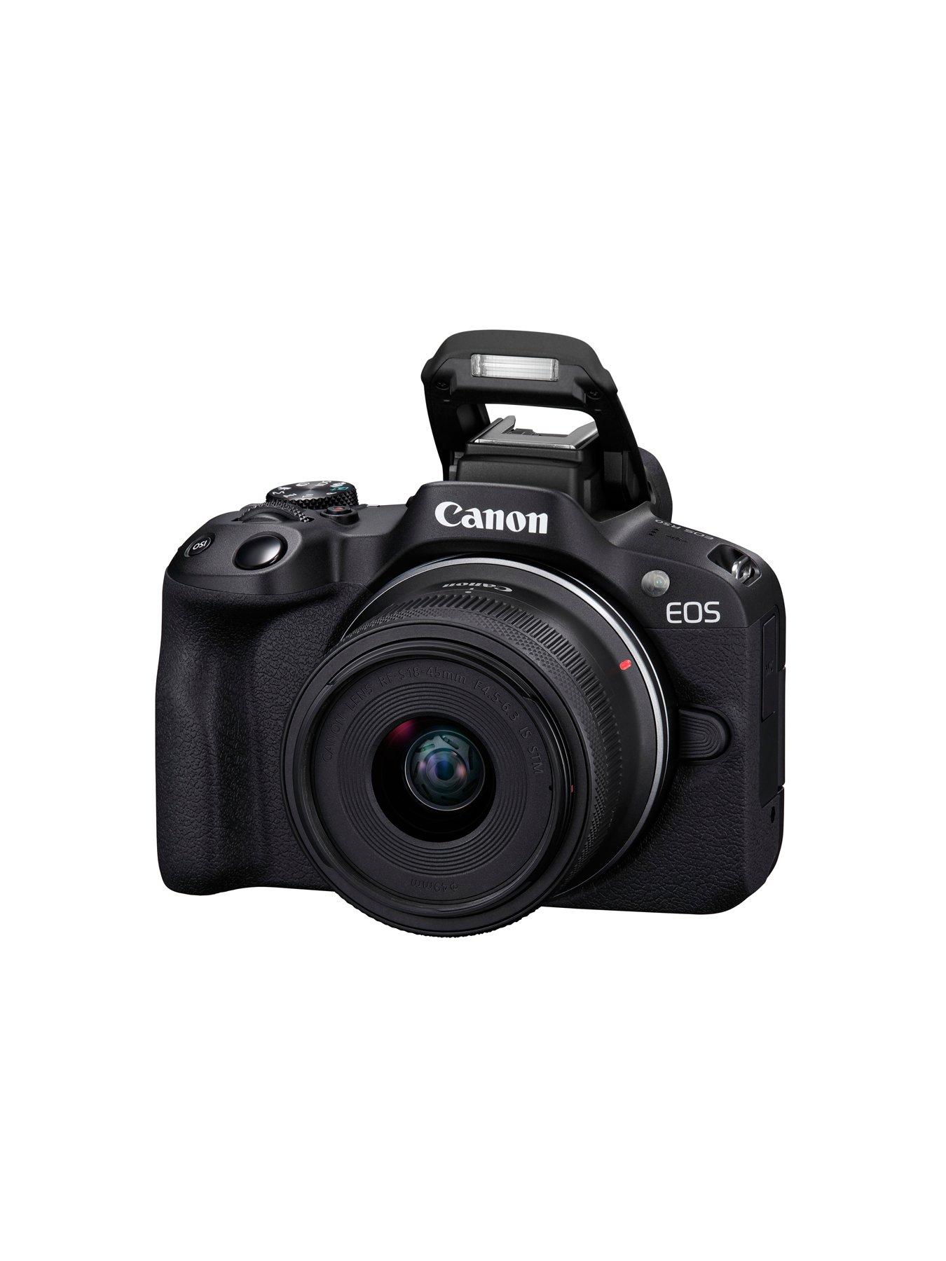  image of canon-eos-r50-aps-c-mirrorless-camera-inc-rf-s-18-45mm-lens-rf-s-55-210mm-lens