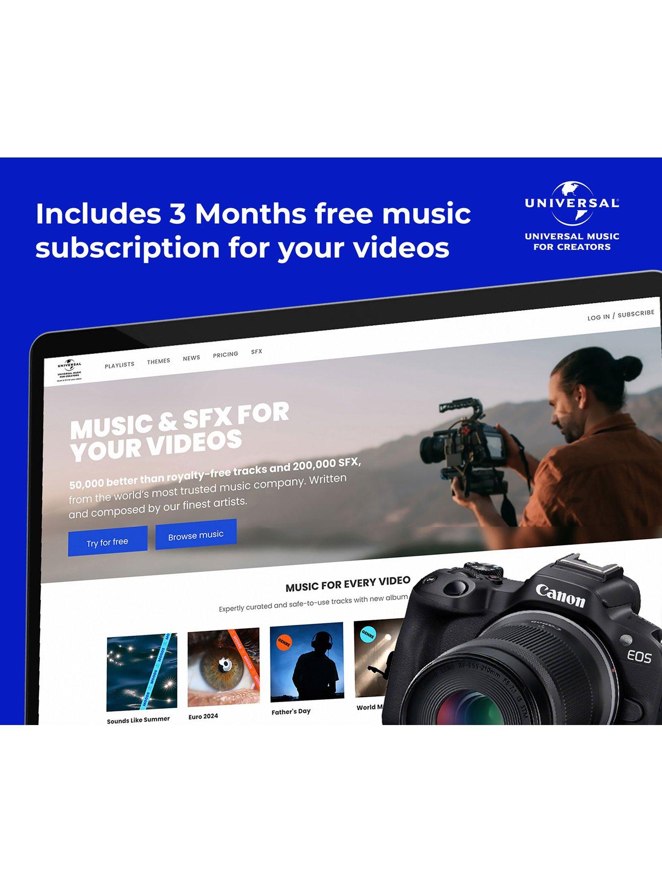 Image 6 of 6 of Canon EOS R50 APS-C Mirrorless Camera (Body Only) - Black