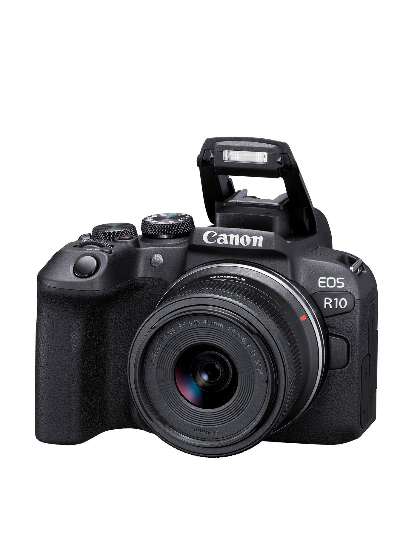  image of canon-eos-r10-aps-c-mirrorless-camera-withnbsprf-s-18-45mm-lens-kit