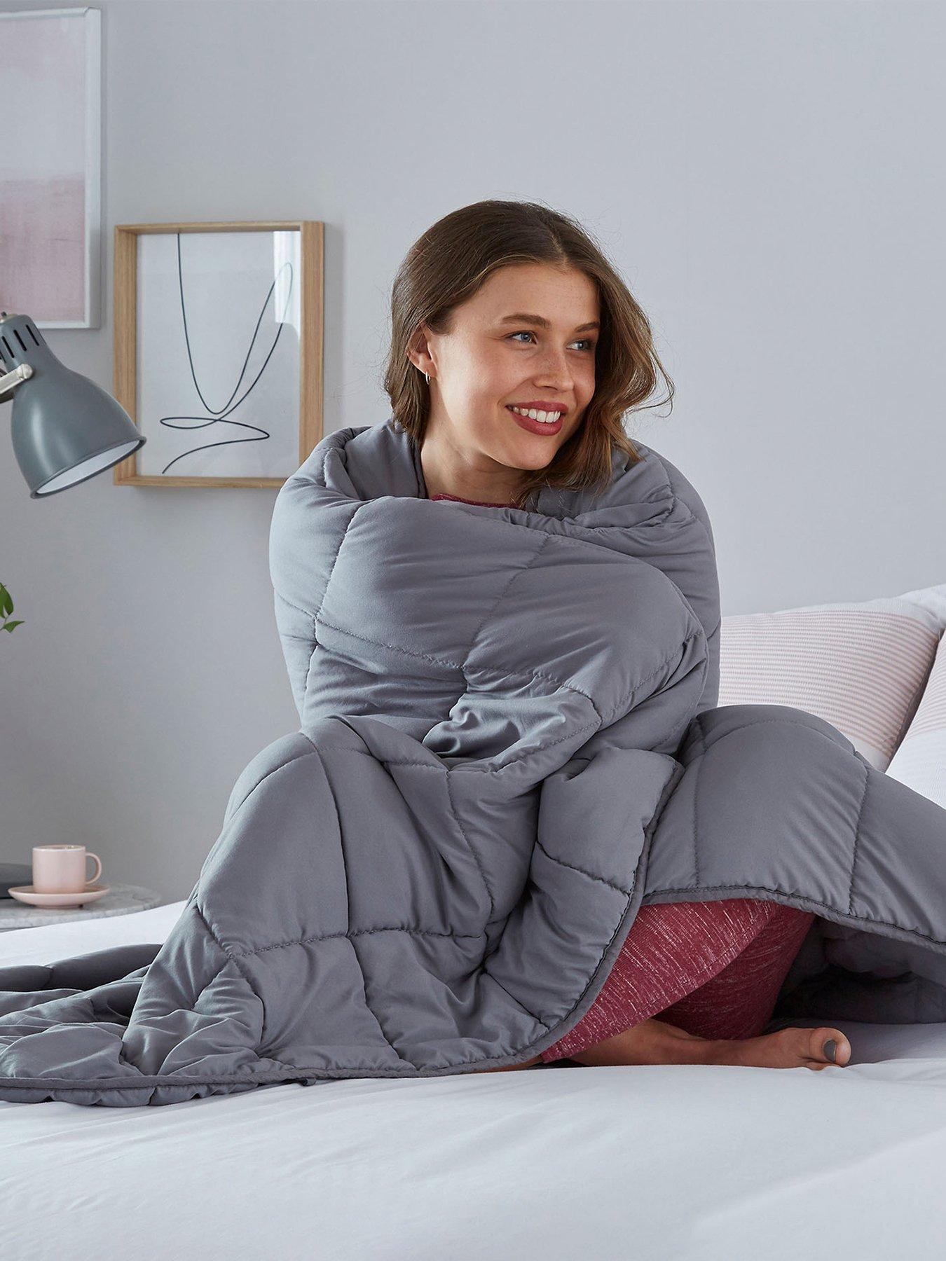 silentnight-wellbeing-adult-68kg-weighted-blanket-grey