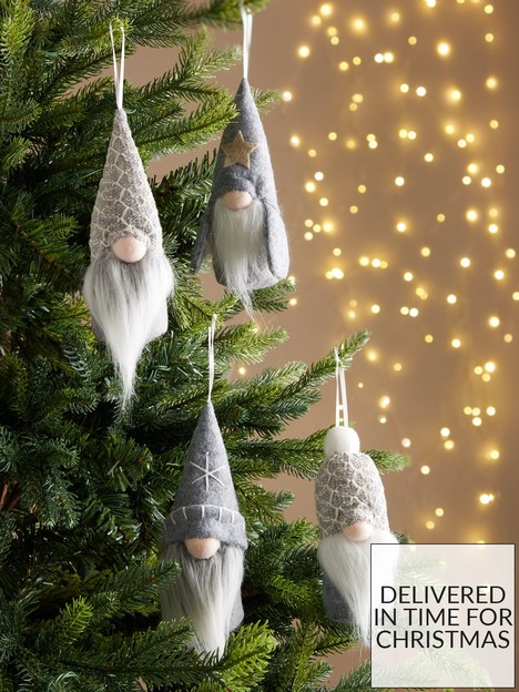 very-home-set-of-4-felt-gonk-christmas-tree-decorations