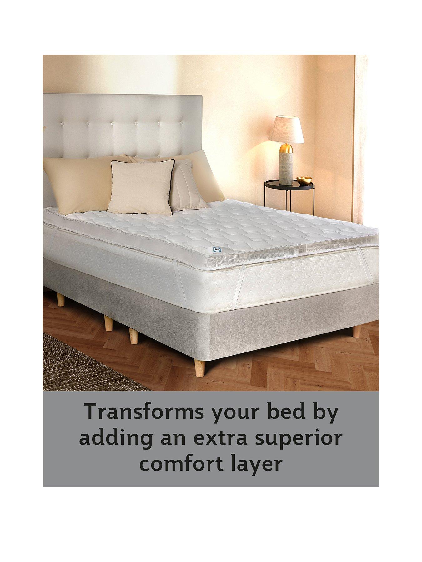 Sealy Deeply Full Mattress Topper White