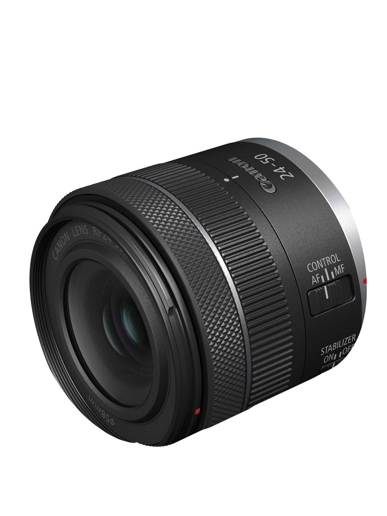  image of canon-rf-24-50mm-f45-63-is-stm-lens-black