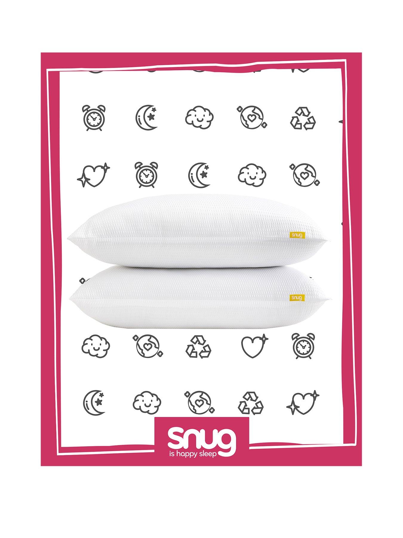 undefined Blissful Bedtime Pillow Pair - White
