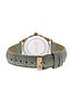  image of lipsy-grey-strap-buckle-watch-with-rose-gold-dial