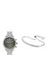  image of lipsy-silver-bracelet-watch-with-grey-dial