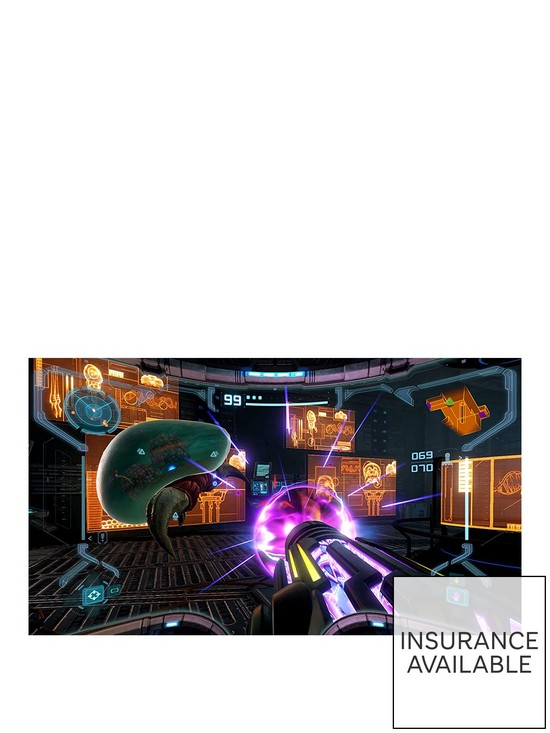 stillFront image of nintendo-switch-oled-oled-console-neon-blueneon-red-withnbspmetroid-prime-remastered