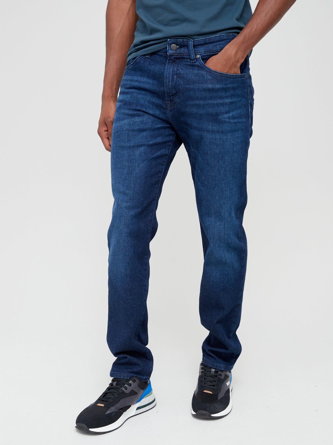 River Island Slim Dolphin Jean - Blue