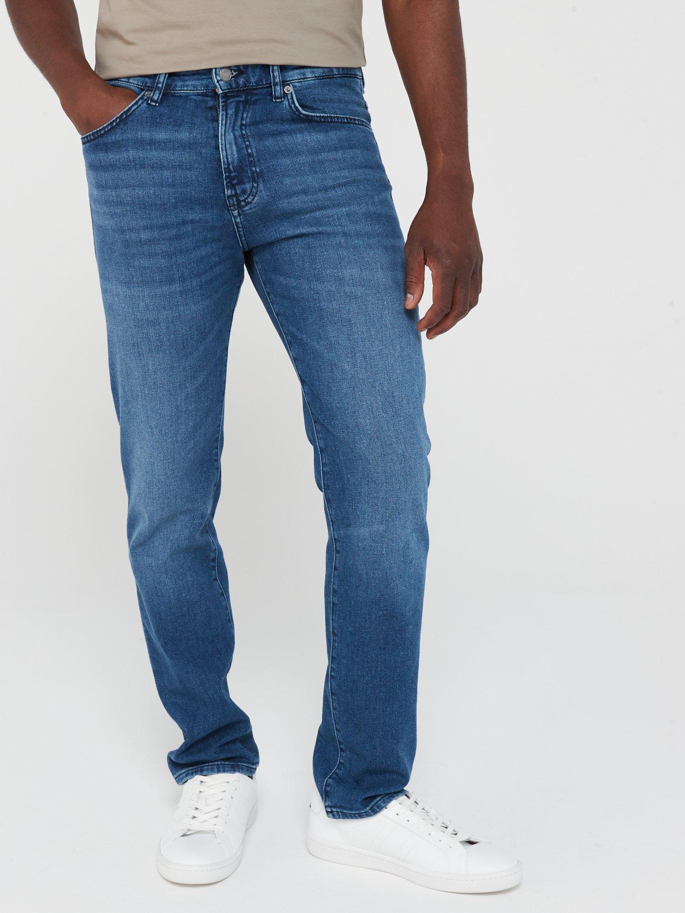  image of boss-remaine-regular-fit-jeans-blue