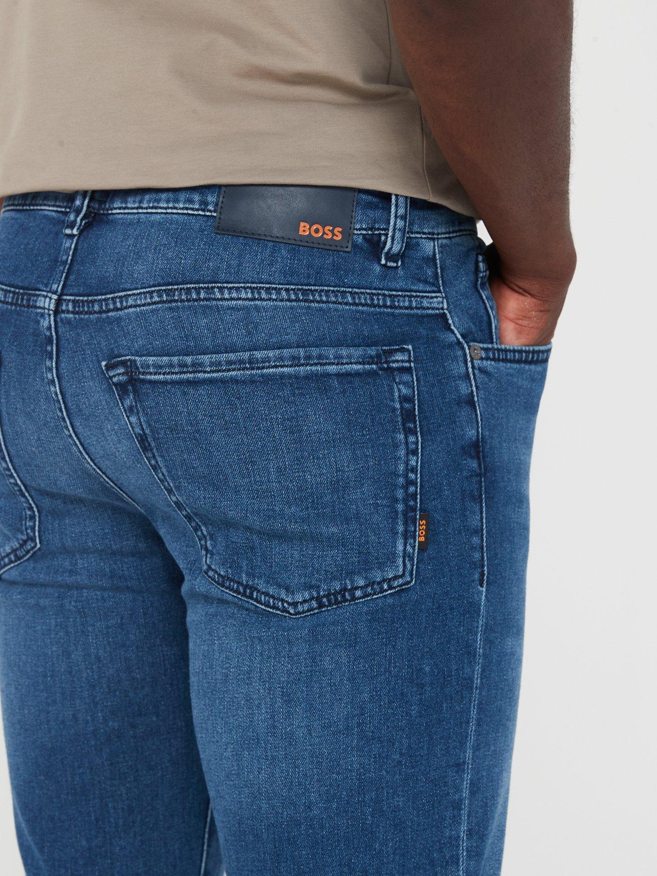 BOSS Regular Fit Jeans Blue Littlewoods