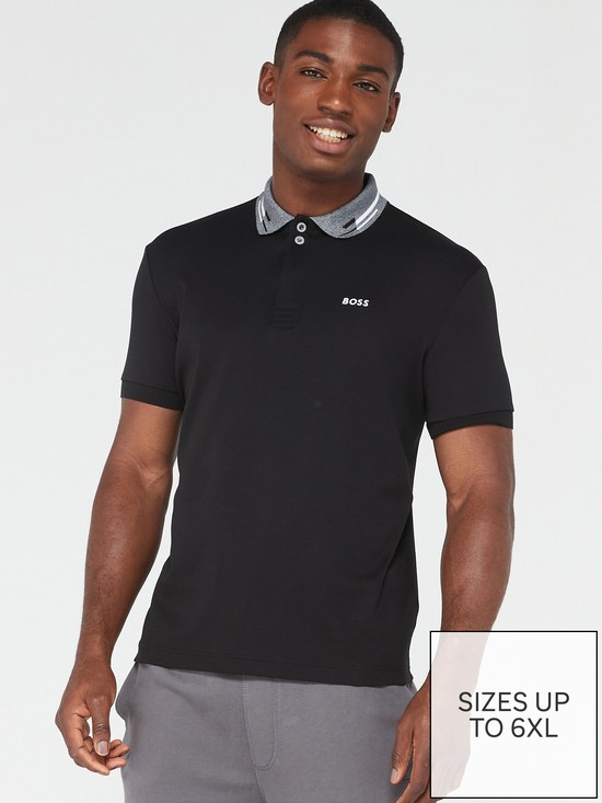 front image of boss-paddy-1-regular-fit-polo-shirt-blacknbsp