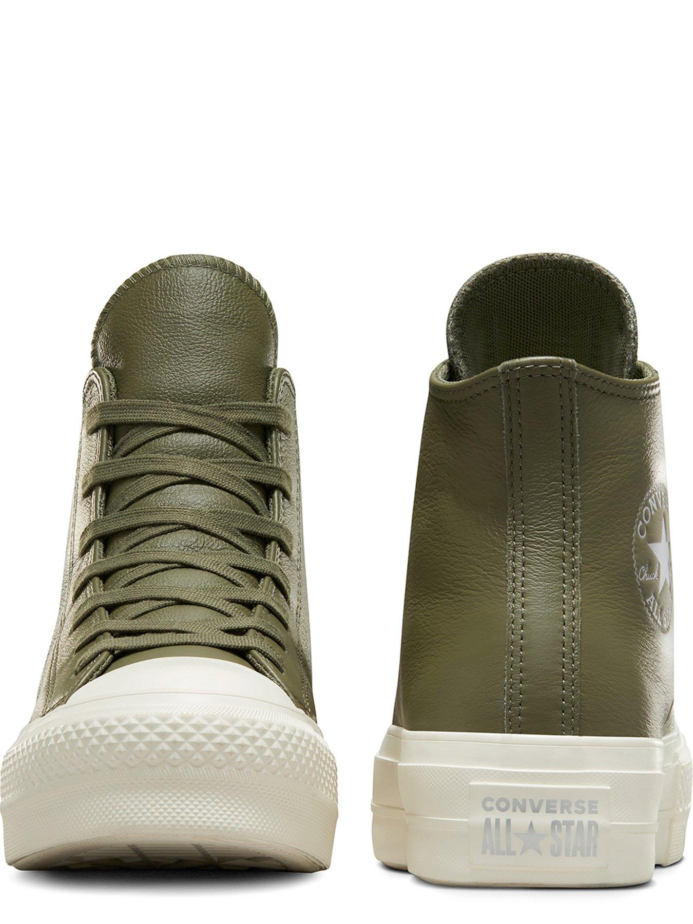 Dark green 2024 chuck taylors