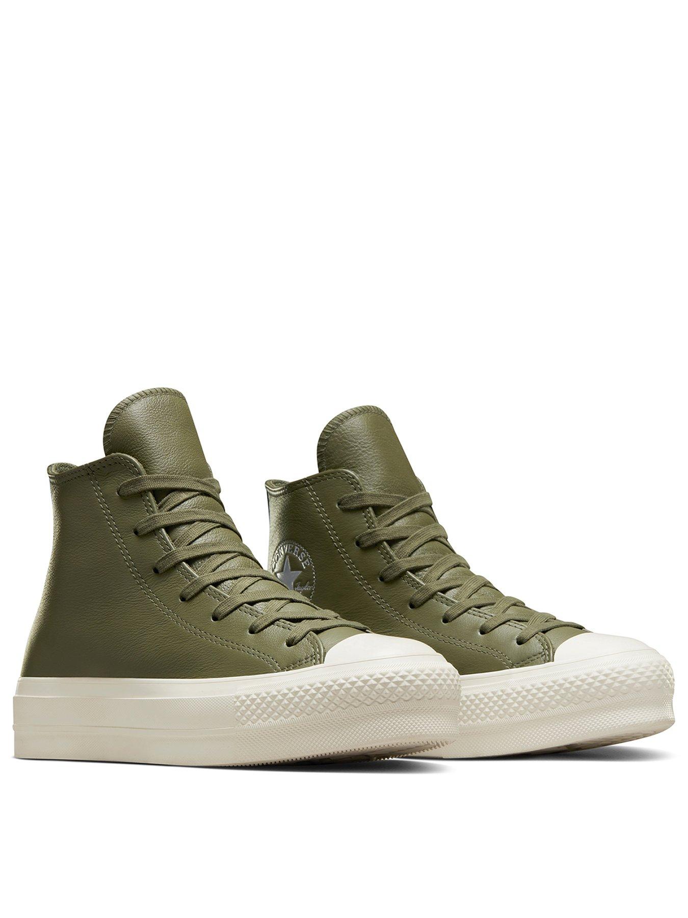 Dark green outlet high tops