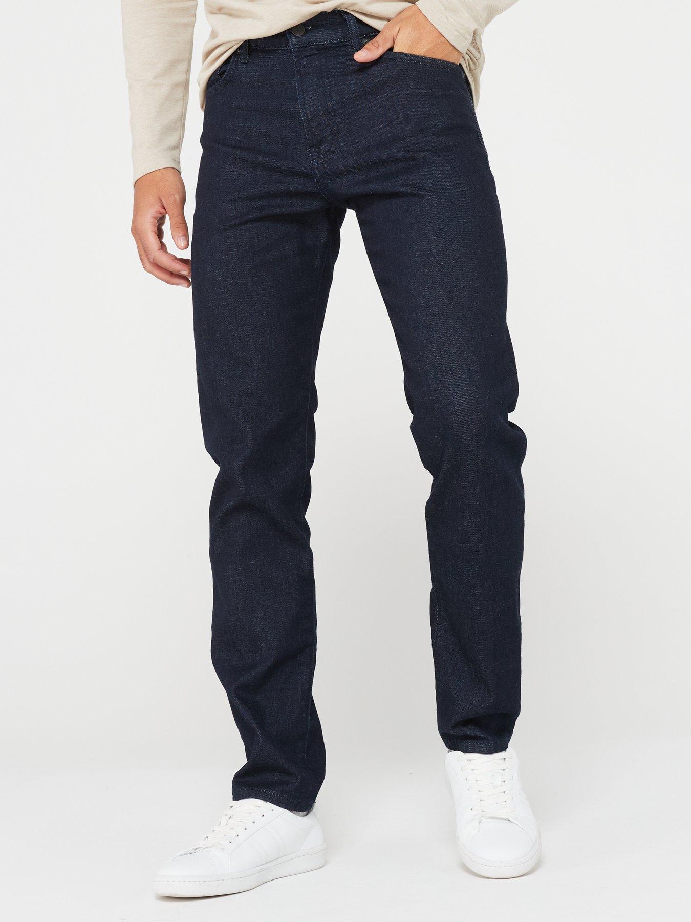 BOSS Regular Fit Jeans Dark Blue Littlewoods