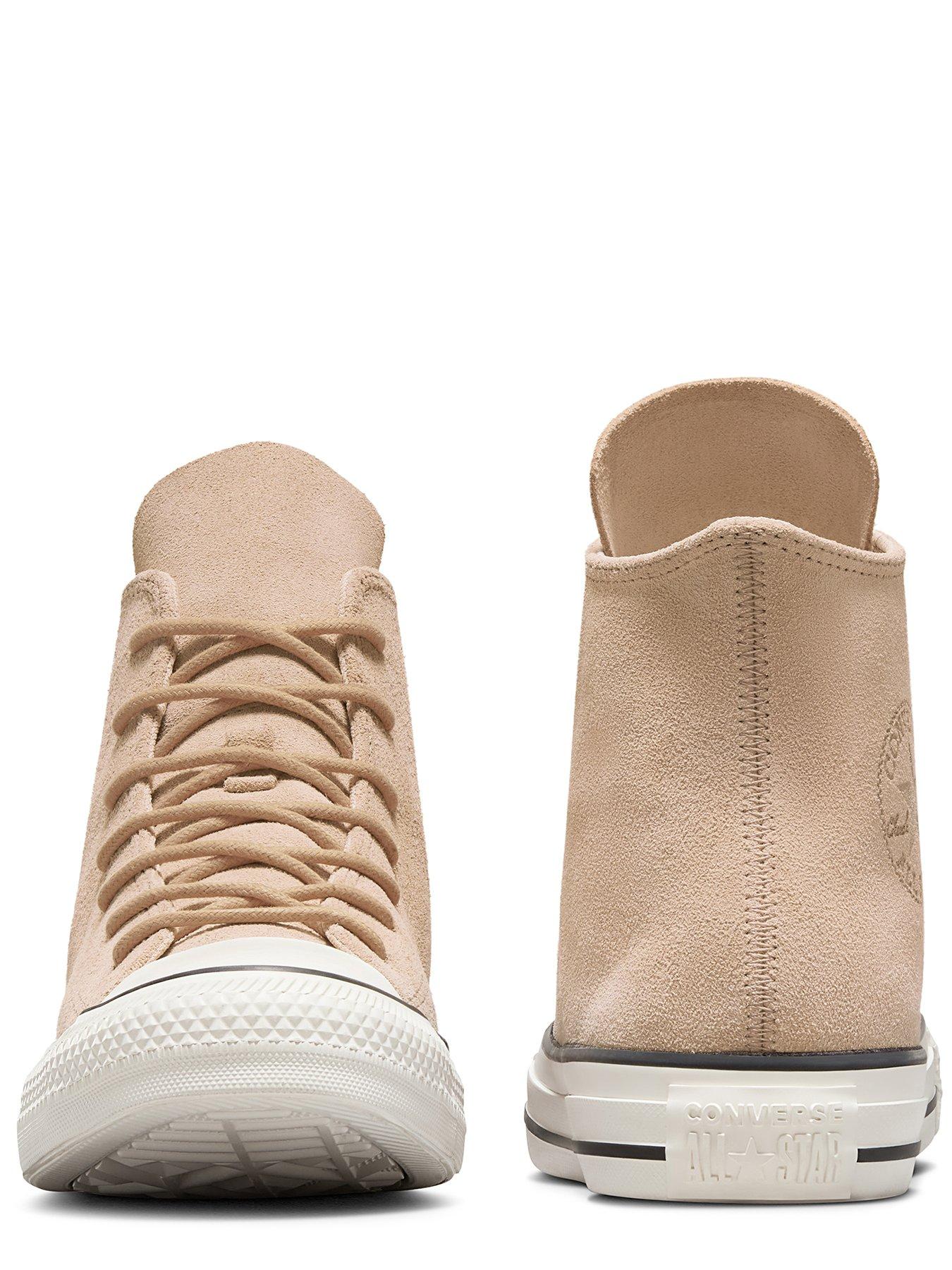 Chuck Taylor All Star Suede Hi Tops Light Brown