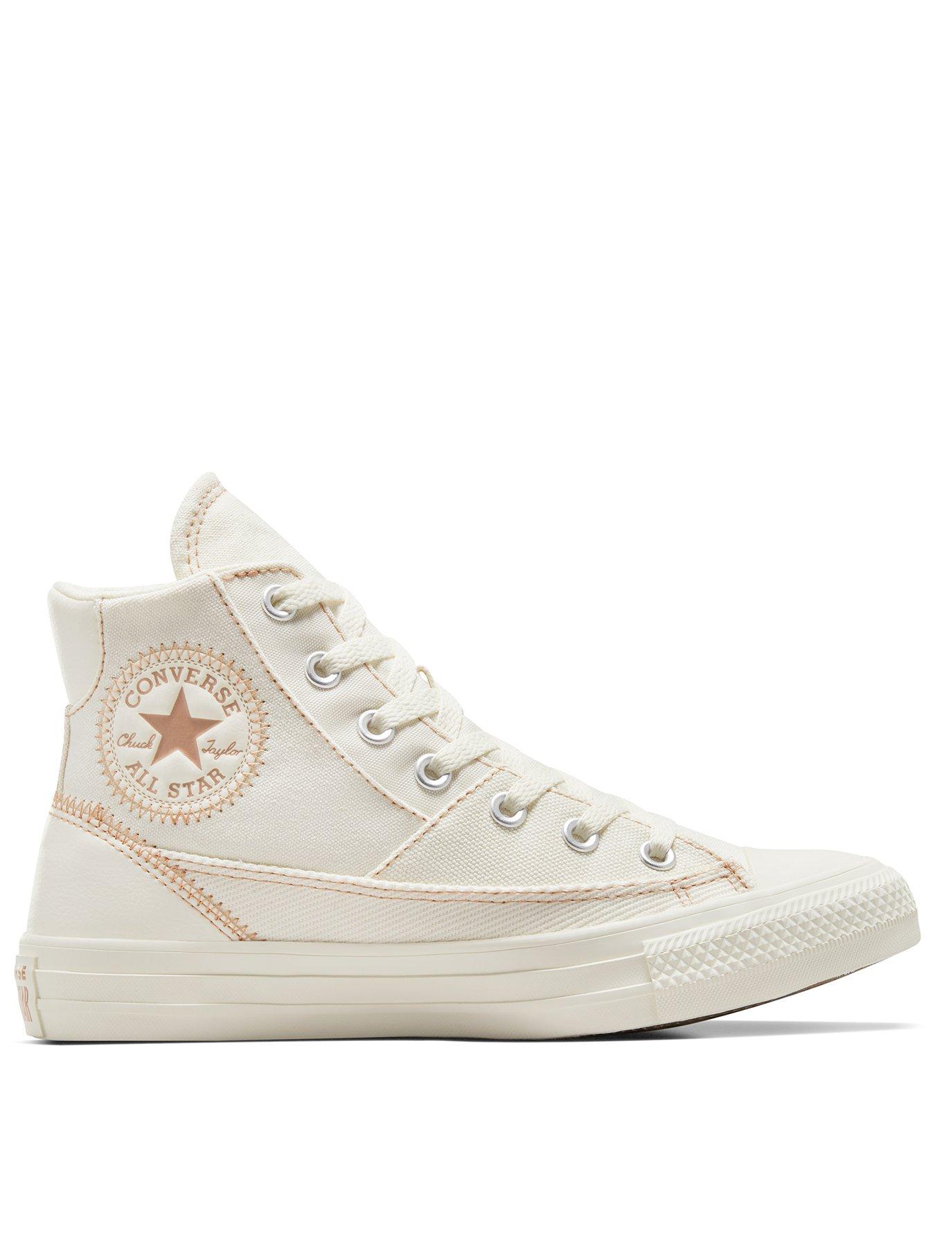 Converse hi best sale tops white