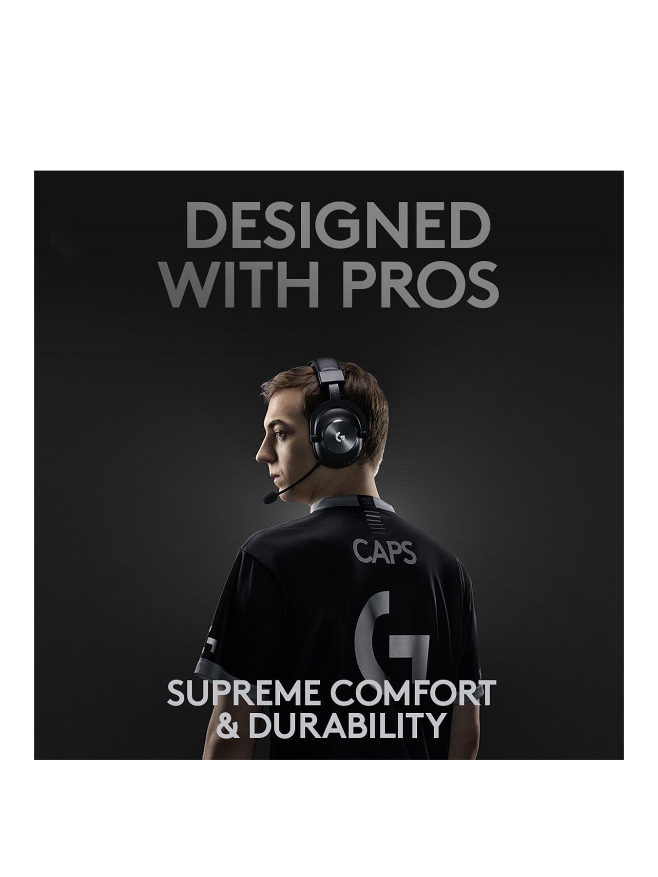 Image 2 of 7 of LogitechG PRO X Wireless LIGHTSPEED Gaming Headset - BLACK