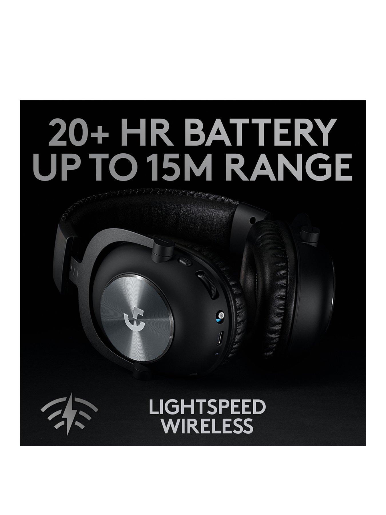 Image 3 of 7 of LogitechG PRO X Wireless LIGHTSPEED Gaming Headset - BLACK