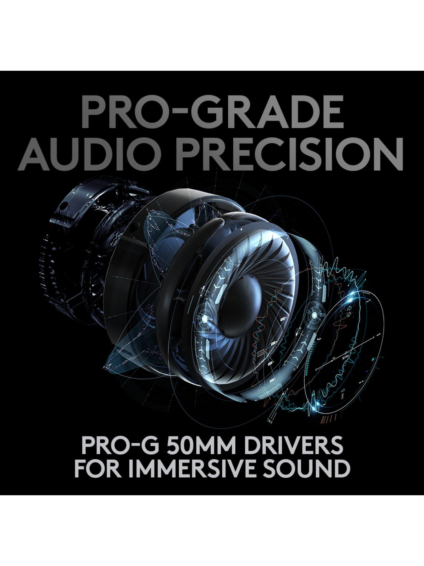 Image 5 of 7 of LogitechG PRO X Wireless LIGHTSPEED Gaming Headset - BLACK