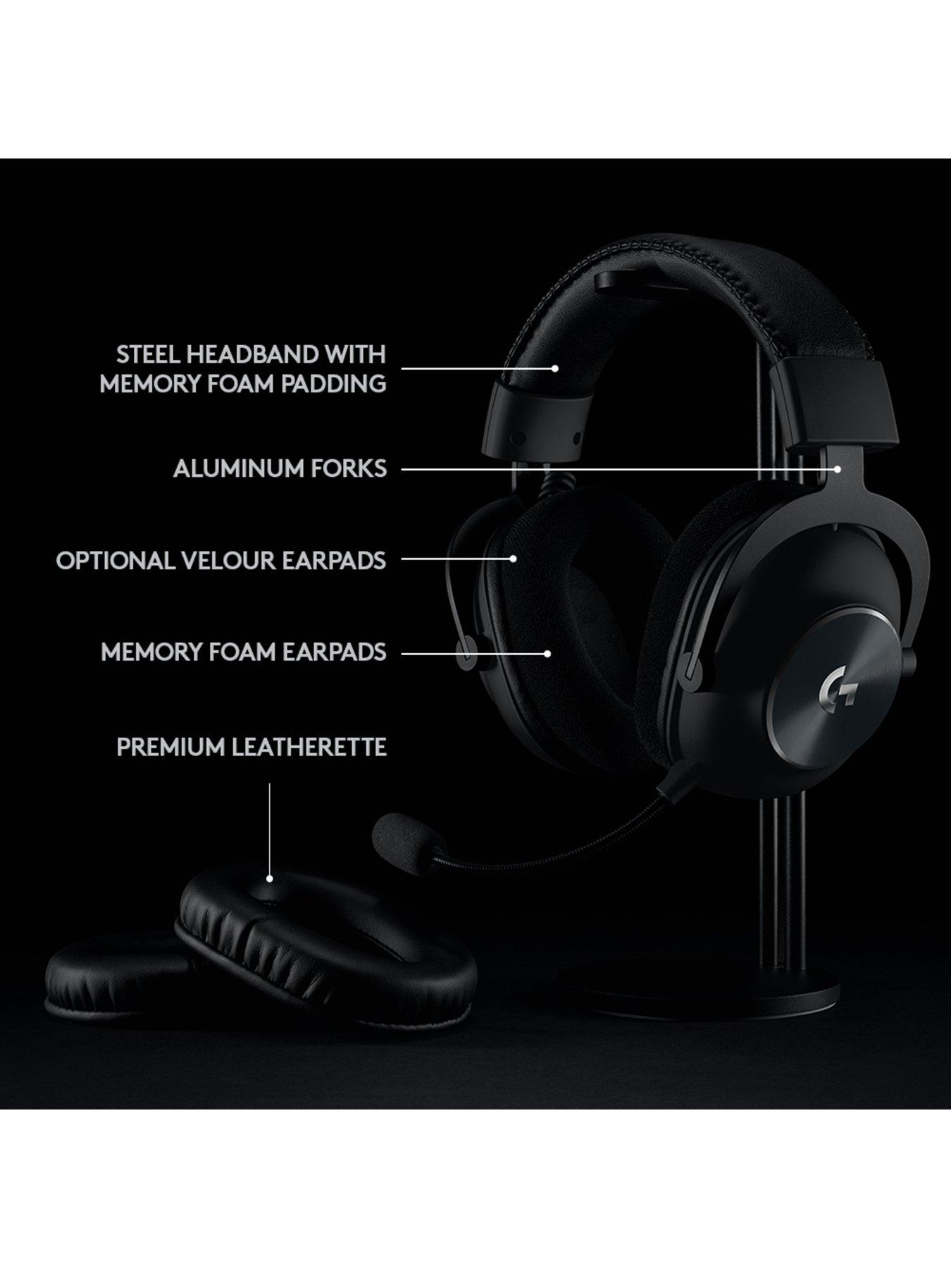 Image 6 of 7 of LogitechG PRO X Wireless LIGHTSPEED Gaming Headset - BLACK