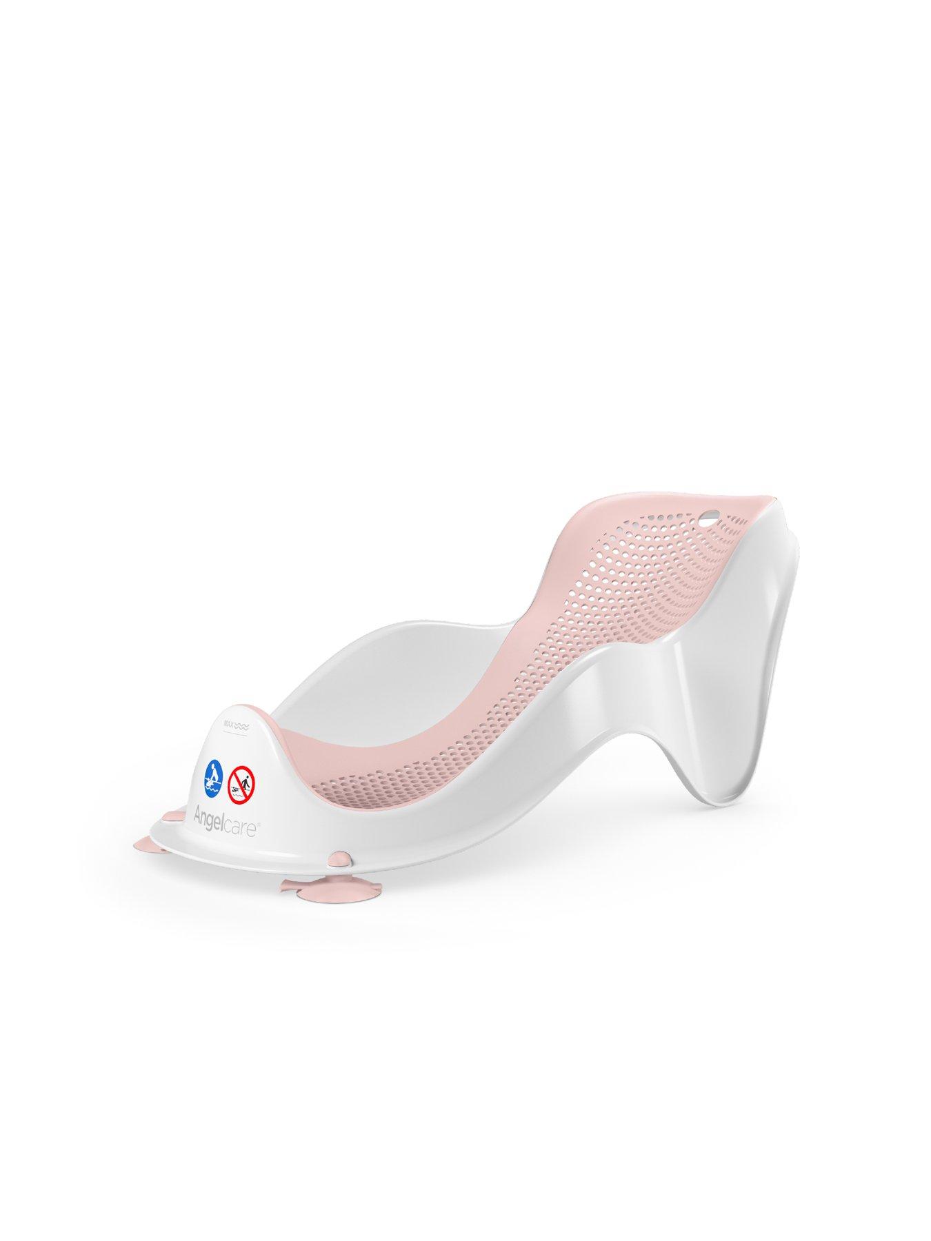 Image 1 of 6 of Angelcare Soft Touch Mini Baby Bath Support - Pink