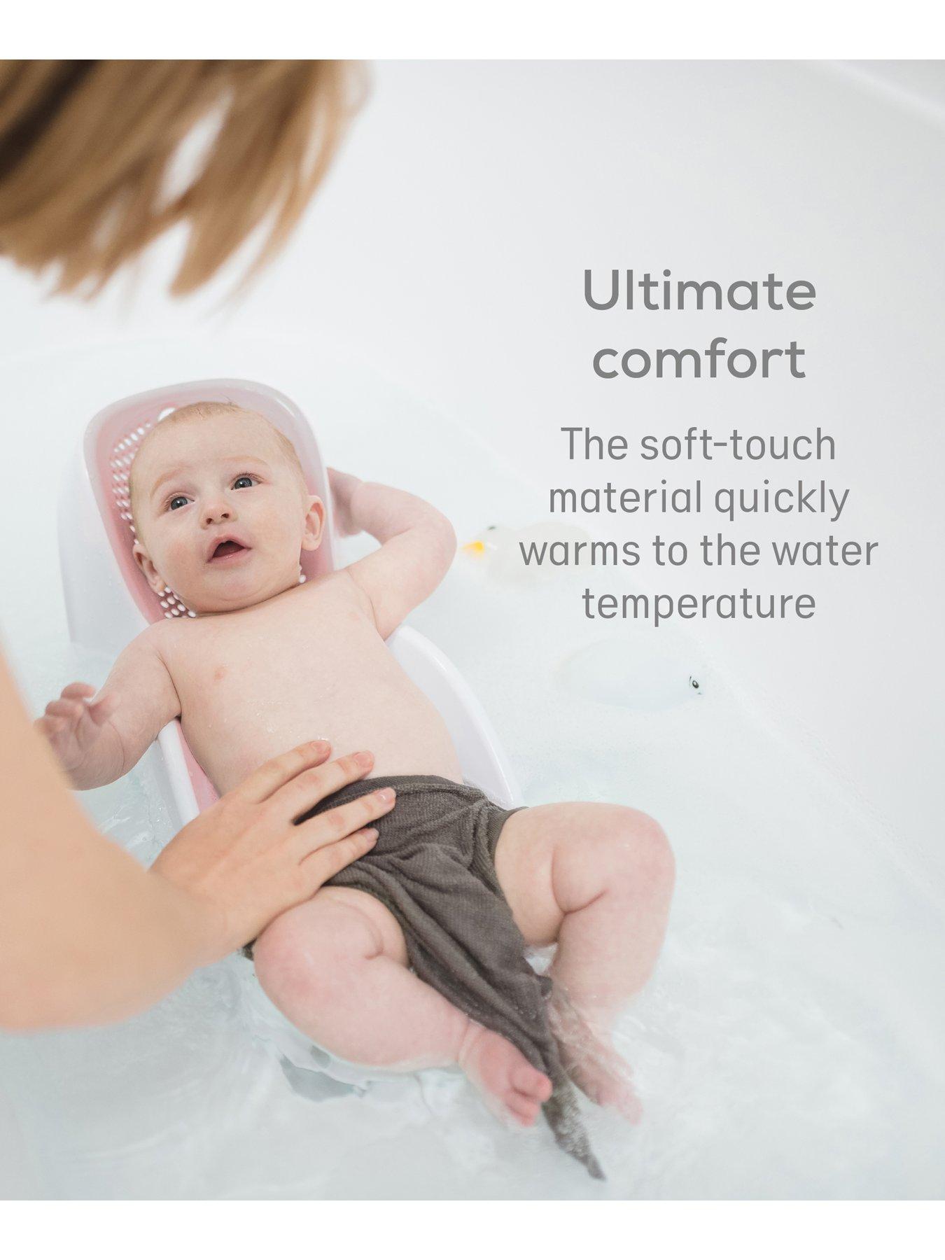 Image 4 of 6 of Angelcare Soft Touch Mini Baby Bath Support - Pink