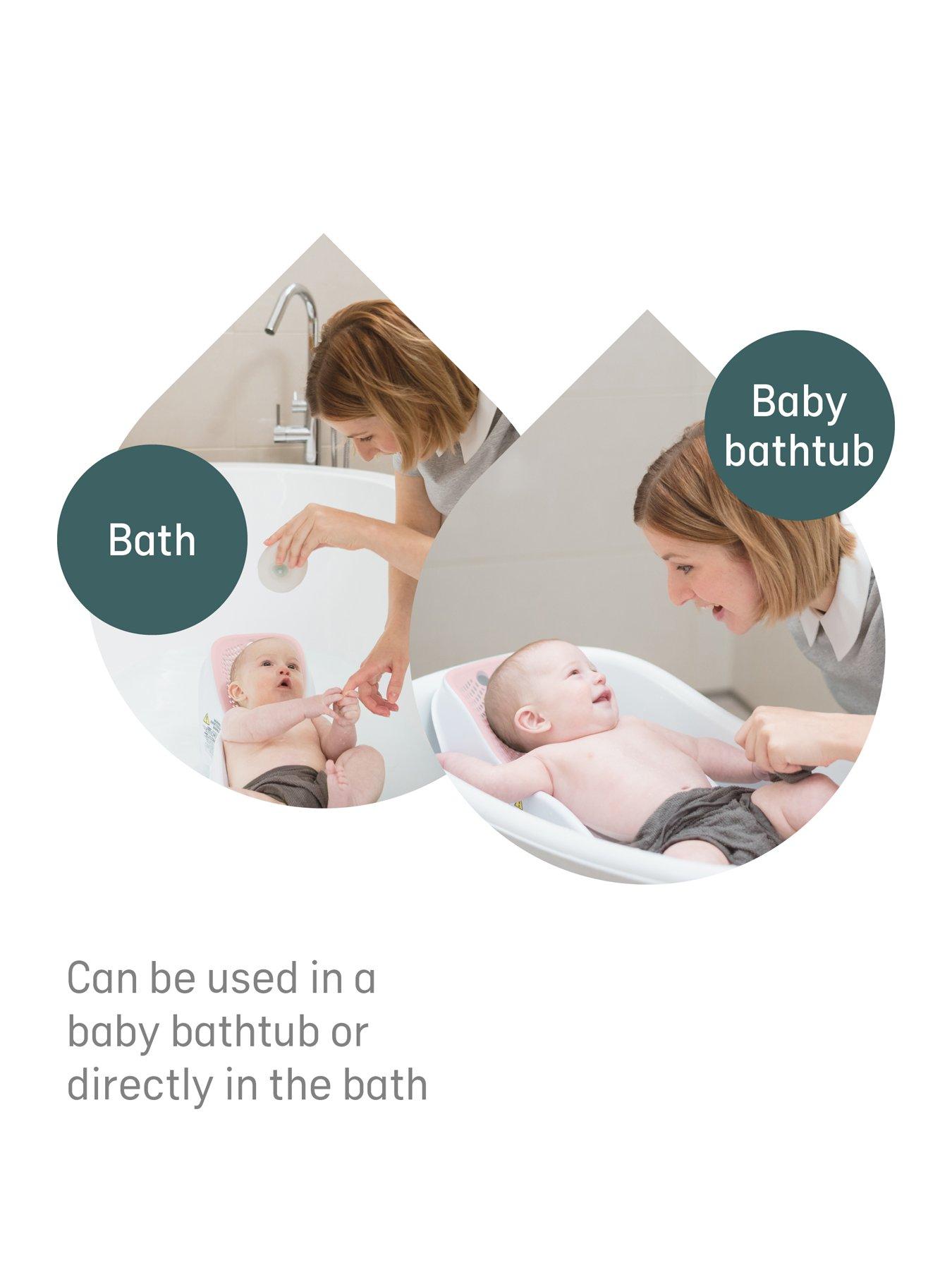 Image 5 of 6 of Angelcare Soft Touch Mini Baby Bath Support - Pink