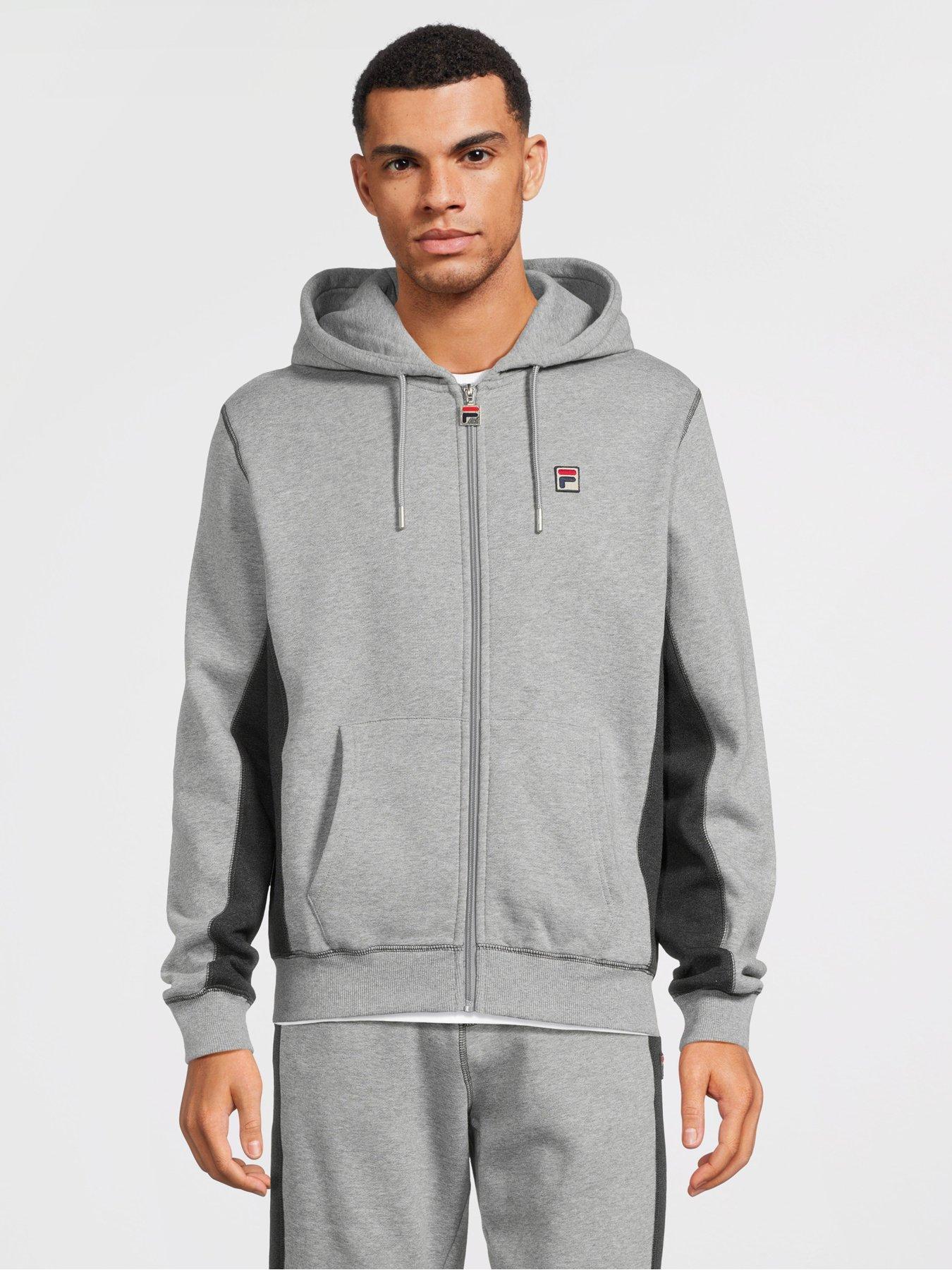 Grey on sale fila hoodie