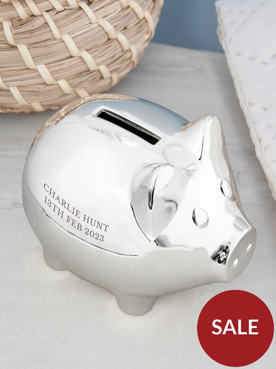stillFront image of treat-republic-personalised-silver-plated-piggy-bank