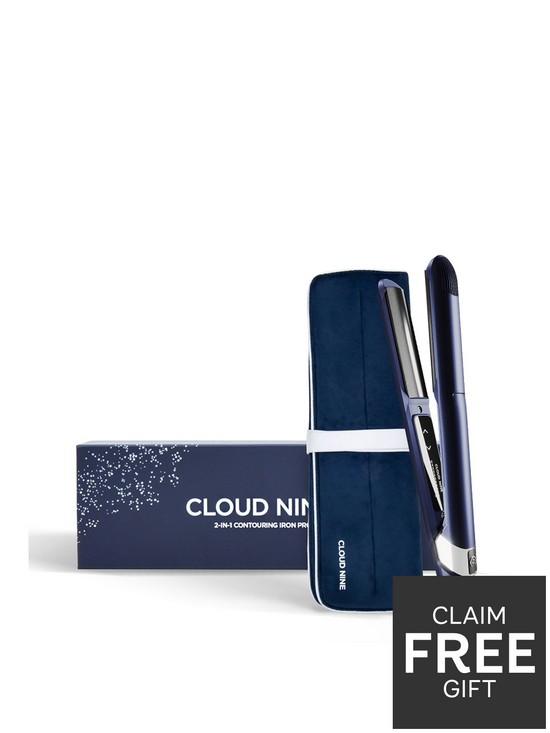 front image of cloud-nine-2-in-1-contouring-iron-pro
